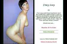 Crazy Lucy is crazy for sex!