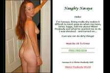 Naughty Navaya wants you!